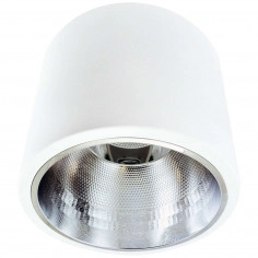 Sufitowa LAMPA natynkowa JUPITER 23 307217 Polux stropowa OPRAWA sufitowa DOWNLIGHT tuba metalowa biała