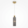 Zwisowa lampa Antic MOD302PL-01GR przydymiona złota