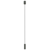 Sopel podłużna lampa wisząca zwis Fourty 10901 Nowodvorski stick jedwabisty grafit