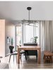 Sufitowa lampa ledowa do przedpokoju Bell LE41346 40W 3000K czarna