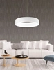 Skandynawska lampa wisząca Tome Smart circle LED 42W 3000K biała