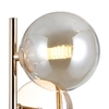 Ścienna lampa szklane kule Erimida WL-2244-2-GD Italux złoty bursztynowy