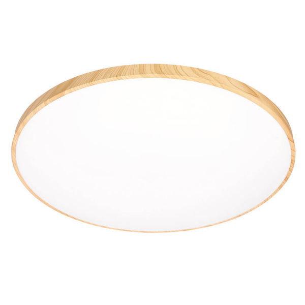 Plafon sufitowy do salonu Tens 16-33949 LED 24W 3000-6000K drewniany