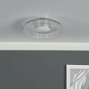 Kryształowy plafon Leena LEE5208 LED 16W 2700K okrągły chrom