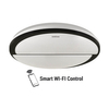 Plafon sterowany smartfonem Polar 04078 Ideus LED 48W 4200K IP44 czarna