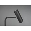 Podłogowa lampa MARLEY 412400132 czarna tuba z włącznikiem 151cm