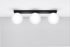 Lampa przysufitowa kule Yoli SL.1153 Sollux do jadalni białe czarne
