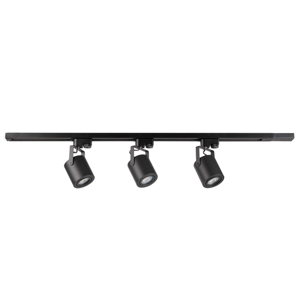 1-fazowy zestaw szynowy MINOR 321770 sufitowy tuby czarny
