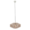 Sypialniana lampa zwisająca SVEA 364700144 Trio boho bawełniana beżowa