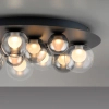 Sufitowa lampa na pilot PURE LINES czarna 6588-15 11xLED 3W 2200-5000K zmienna barwa