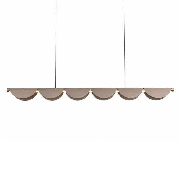 Regulowana lampa wisząca Nami ST-3602-6-LONG szara LED 1x25W 3000K do jadalni