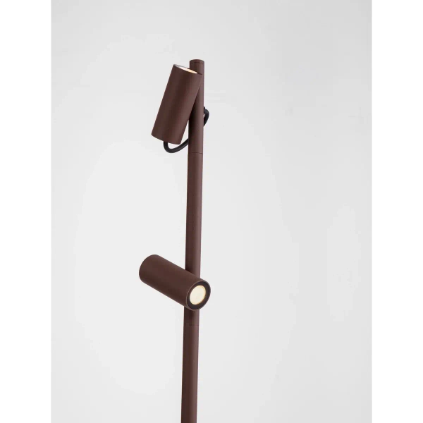 Stojąca lampa zewnętrzna SALVIRA LE75169 LED 13W 3000K IP65 rdzawy