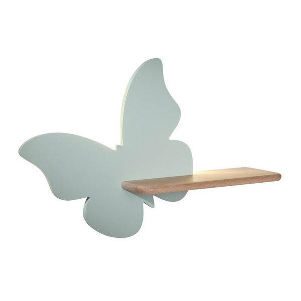 Ścienna lampa drewniana Butterfly 21-84880 LED 5W 4000K  miętowa