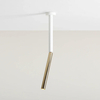 Podłużna lampa sufitowa Stick 1067PL_G_S Aldex regulacja biały złoty