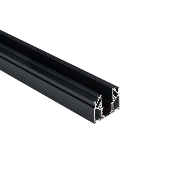 Magnetyczna dwufazowa szyna Alfa AZ5837 2m do jadalni czarny