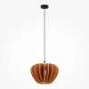 Lampa wisząca nad stół Cambio MOD398PL-01BR do salonu pomarańczowa