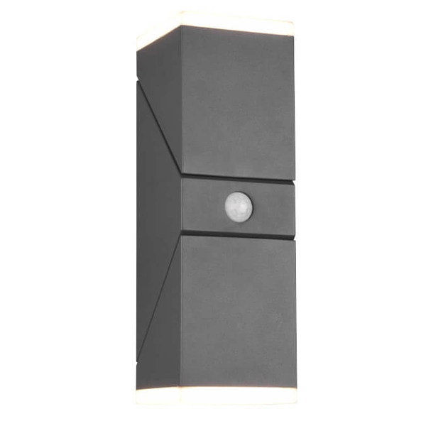 Regulowana lampa ścienna HADOR DL242270669 LED 7W 3000K IP54 antracyt