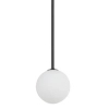 Stylowa lampa wisząca Kier 10307 kula biała czarna