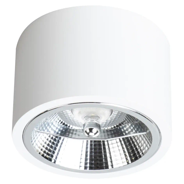 Natynkowa sufitowa lampa REDONDO ML1075 metalowa biała