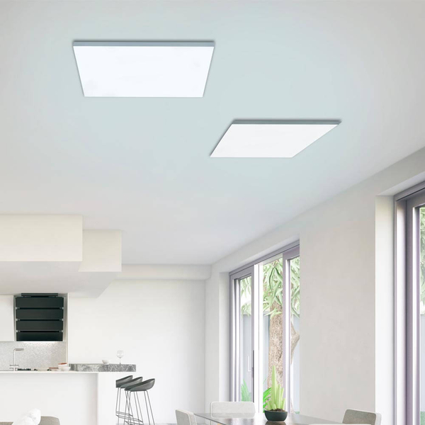 Natynkowa lampa sufitowa Canvas LED 40W 2700-5000K square biała