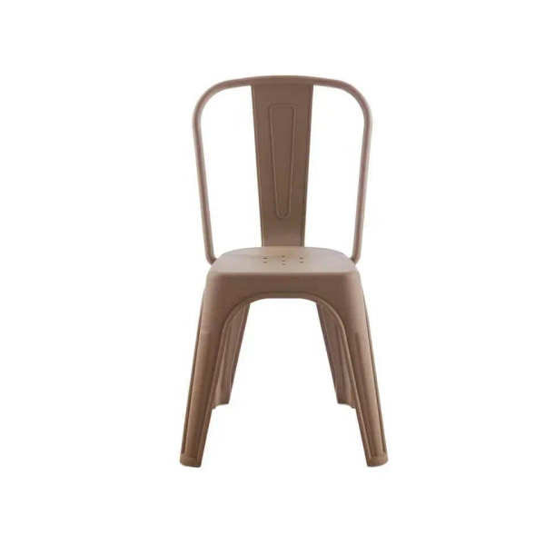 Tarasowe krzesło PARIS brązowe 5900168835801 wys. 86 cm do ogrodu