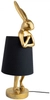 Lampa stołowa Kare Rabbit 53470 dekoracyjna złota czarna