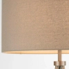 Podłogowa lampa na trójnogu Tri 66987 z abażurem nikiel szary