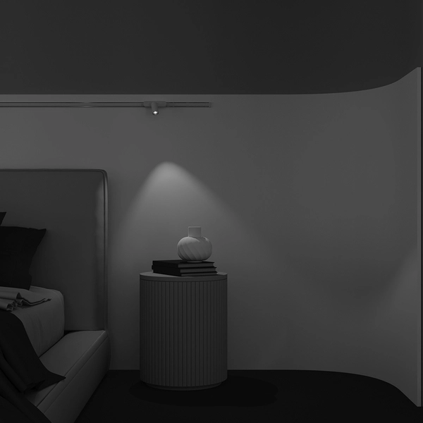 Szynowa lampa ścieżka świetlna Focus TR103-1-5W3K-M-W LED 5W 3000K magnetyczna biała