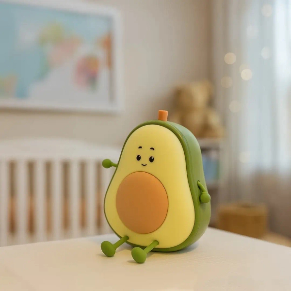 Lampka nocna do pokoju dziecięcego Awocado ML2263 LED 1W 3000K zielony