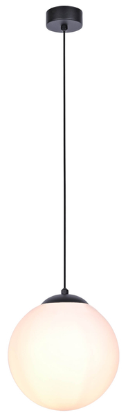 Wisząca lampa kulista Savoy K-4922 ball biała czarna