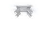 Plafon LAMPA sufitowa Ring SL.0452 Sollux natynkowa OPRAWA metalowa SPOT regulowane tuby szare