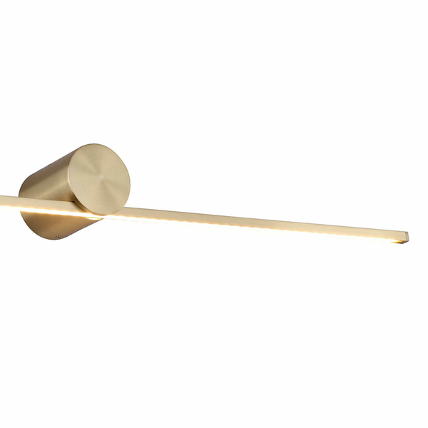 Ledowy kinkiet ścienny stick Camara W89949-8W-GD Zumaline 8W 4000K złoty