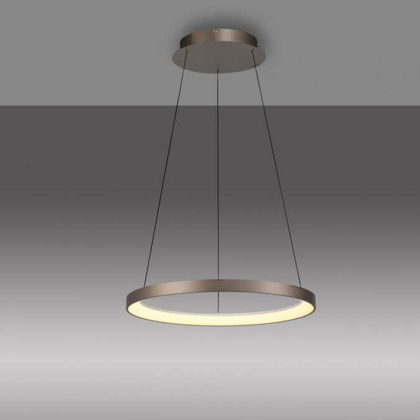 Ledowa lampa wisząca Hoop 2851-36 LED 37W 3000K ring brązowa