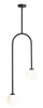 Salonowa lampa przysufitowa Nave 1088PL_H1 czarna biała