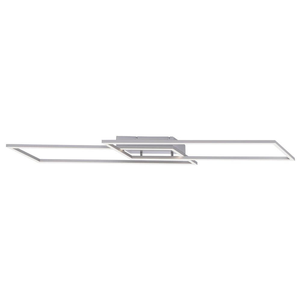 Metalowa lampa sufitowa Inigo LED 40W 3000K do salonu aluminium