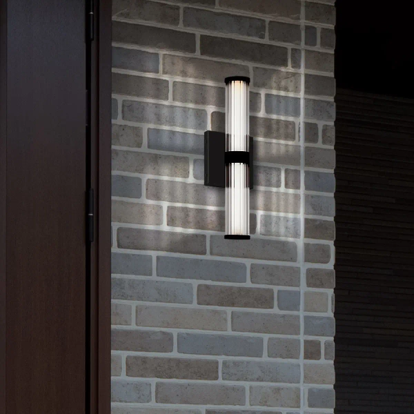 Łazienkowy kinkiet Fayton QN-FAYTON-S-BK LED 14W 3000K IP44 rurka czarny