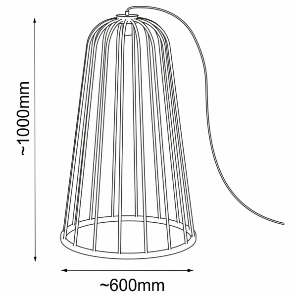 Stojąca lampa na taras no.moon 9418 metalowa IP44 czarna
