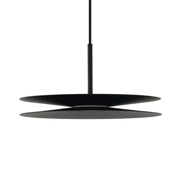 Metalowa lampa wisząca DISC AZ6578 LED 12W 3000K talerz nad stół czarny