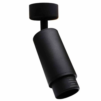 Sufitowa lampa regulowana Mica Spot Zoom ML7373 do biura tubka czarny