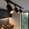 Industrialna lampa szynoprzewodowa Track Spot ML2062 3-fazowa czarny