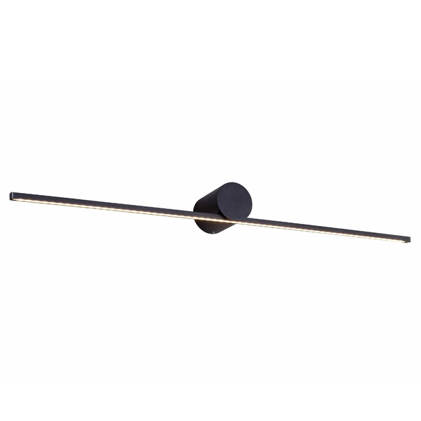 Metalowy kinkiet ścienny Camara W89949-8W-BK Zumaline LED 8W 4000K czarny