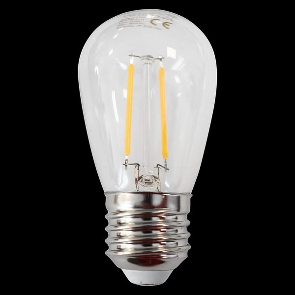 Retro żarówka filamentowa LED 1W ST45 E27 2700K ciepła