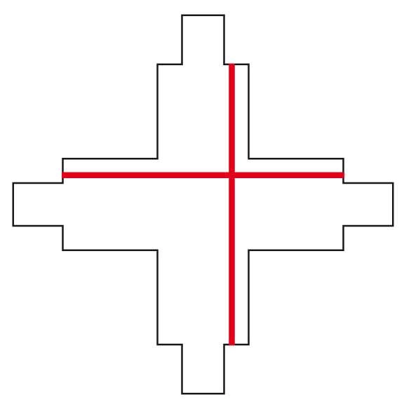 Krzyżowy X-ŁĄCZNIK CTLS 8680 Nowodvorski szynoprzewodu do 3-fazowej szyny podtynkowej 230V czarny