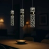 Potrójna wisząca lampa Lagos ML2246 LED 24W 4000K nad wyspę złoty