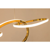Ledowa lampa wisząca Jazz MSE1501100202 Moosee 64W 3000K złota