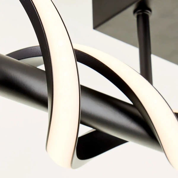 Sufitowa lampa spirala Amalie G99816/06 LED 16W 3000K czarny