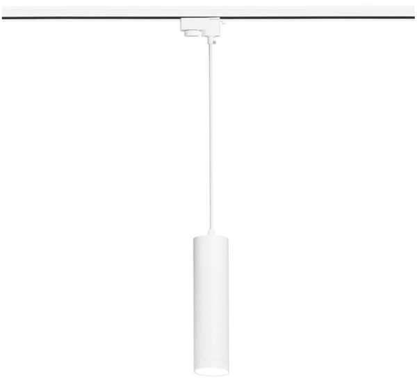 Wisząca lampa Snow LP-731/1P 3F WH do systemów szynowych biała