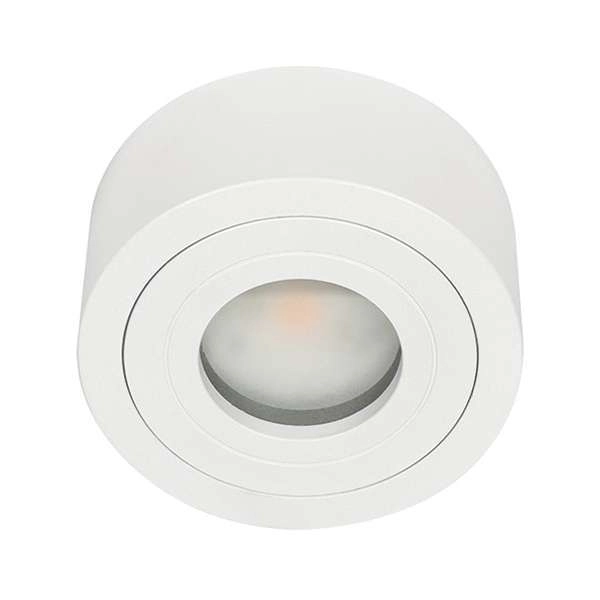 Okrągła LAMPA natynkowa Rullo Nero Mini IP44 Orlicki Design metalowa OPRAWA sufitowa LED 5W 3000K spot IP44 czarna