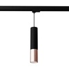 Lampa wisząca tuba 3-fazowa LOOPEZ MYL.00012 z żarówką czarny miedziany