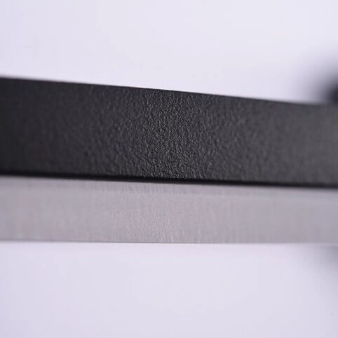 Łazienkowa lampa ścienna Epsilon nad lustro LED 18W 3000K czarna